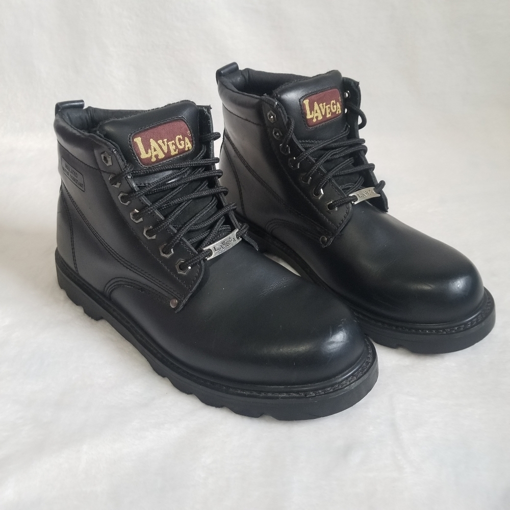 La Vega Insulated Water & Oil Resistant Genuine Leather Sz 11 Shop Work …